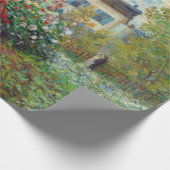 Claude Monet - The Artiest's Garden in Argenteuil Cadeaupapier (Hoek)