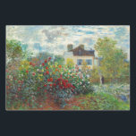 Claude Monet - The Artiest's Garden in Argenteuil Inpakpapier Vel<br><div class="desc">The Artists Garden in Argenteuil / A Corner of the Garden with Dahlias - Claude Monet,  Oil on Canvas,  1873</div>