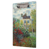 Claude Monet - The Artiest's Garden in Argenteuil Klembord (Links)