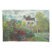 Claude Monet - The Artiest's Garden in Argenteuil Kussensloop (Voorkant)