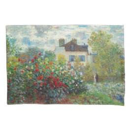 Claude Monet - The Artiest's Garden in Argenteuil Kussensloop