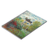 Claude Monet - The Artiest's Garden in Argenteuil Notitieboek (Linkerzijde)