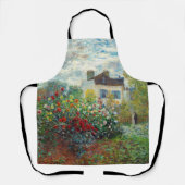 Claude Monet - The Artiest's Garden in Argenteuil Schort (Voorkant)