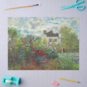Claude Monet - The Artiest's Garden in Argenteuil Tissuepapier (Craft)