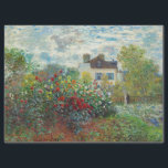 Claude Monet - The Artiest's Garden in Argenteuil Tissuepapier<br><div class="desc">The Artists Garden in Argenteuil / A Corner of the Garden with Dahlias - Claude Monet,  Oil on Canvas,  1873</div>