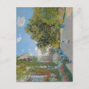 Claude Monet The Artiest's House in Argenteuil 187 Briefkaart