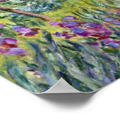 Claude Monet - The Artist's Garden at Giverny Poster (Hoek)