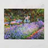 Claude Monet The Artist's Garden in Giverny Briefkaart (Voorkant)