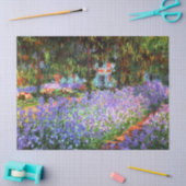 Claude Monet The Artist's Garden in Giverny Tissuepapier (Craft)