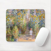 Claude Monet The Artist's Garden in Vétheuil, 1880 Muismat (Met muis)