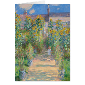 Claude Monet The Artist's Garden in Vétheuil, 1881