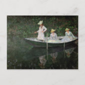 Claude Monet | The Boat te Giverny, c.1887 Briefkaart (Voorkant)