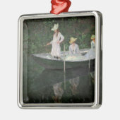 Claude Monet | The Boat te Giverny, c.1887 Metalen Ornament (Links)