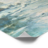 Claude Monet | The Break up at Vetheuil, c.1883 Poster (Hoek)