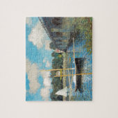 Claude Monet The Bridge te Argenteuil (1874) Legpuzzel (Verticaal)