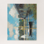 Claude Monet The Bridge te Argenteuil (1874) Legpuzzel (Verticaal)