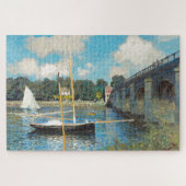 Claude Monet The Bridge te Argenteuil (1874) Legpuzzel (Horizontaal)