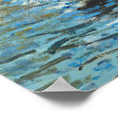 Claude Monet The Bridge te Argenteuil (1874) Poster (Hoek)