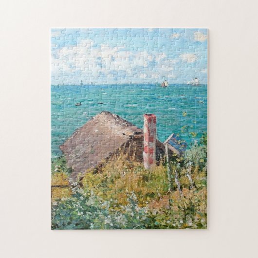 Claude Monet - The Cabin At Saint Adresse Legpuzzel (Verticaal)