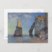Claude Monet - The Cliffs at Etretat 1885 Briefkaart (Voorkant / Achterkant)