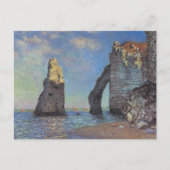 Claude Monet - The Cliffs at Etretat 1885 Briefkaart (Voorkant)
