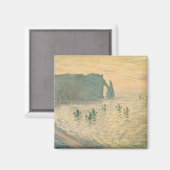 Claude Monet | The Cliffs at Etretat, 1886 Magneet (Voorkant / Achterkant)