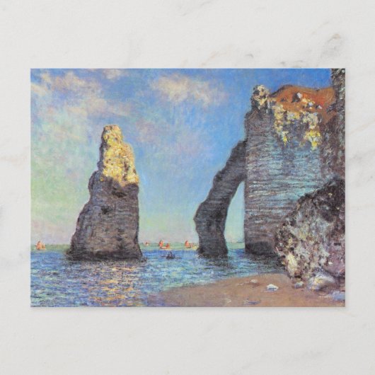 Claude Monet // The Cliffs at Etretat Briefkaart (Voorkant)