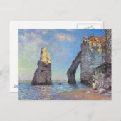Claude Monet // The Cliffs at Etretat Briefkaart (Voorkant / Achterkant)