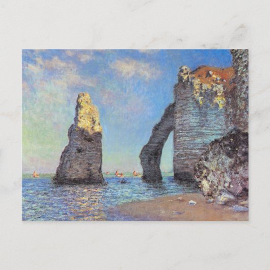Claude Monet // The Cliffs at Etretat Briefkaart (Voorkant)