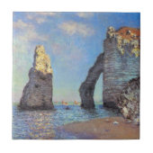 Claude Monet // The Cliffs at Etretat Tegeltje (Voorkant)