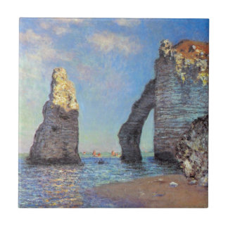 Claude Monet // The Cliffs at Etretat Tegeltje