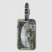 Claude Monet The Coalmen Bagagelabel (Voorkant (verticaal))