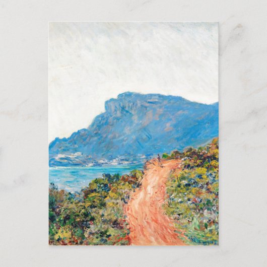 Claude Monet The Corniche bij Monaco Briefkaart (Voorkant)