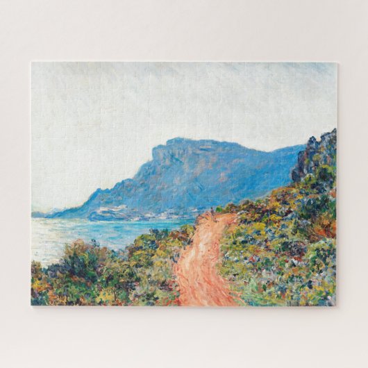 Claude Monet The Corniche bij Monaco Legpuzzel (Horizontaal)