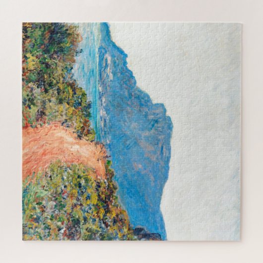 Claude Monet The Corniche bij Monaco Legpuzzel (Horizontaal)