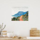 Claude Monet The Corniche bij Monaco Poster (Keuken)
