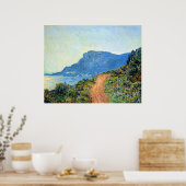 Claude Monet, The Corniche of Monaco, Poster (Keuken)