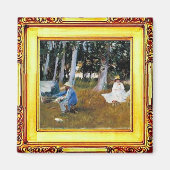 Claude Monet, The Edge of a Wood Magneet (Voorkant)