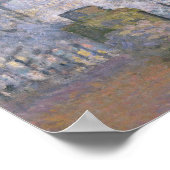 Claude Monet | The Gare St. Lazare, 1877 Poster (Hoek)