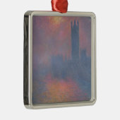 Claude Monet | The Houses of Parliament, Londen Metalen Ornament (Rechts)