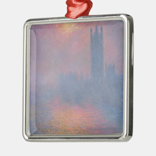 Claude Monet | The Houses of Parliament, Londen Metalen Ornament (Links)