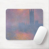 Claude Monet | The Houses of Parliament, Londen Muismat (Met muis)