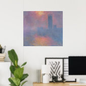 Claude Monet | The Houses of Parliament, Londen Poster (Thuiskantoor)