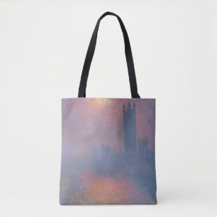 Claude Monet The Houses of Parliament, Londen Tote Bag
