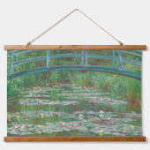 Claude Monet The Japanese Foot Bridge Old Art Hangend Wandkleed (Voorkant)