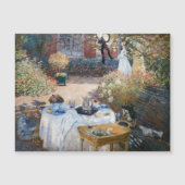 Claude Monet - The Luncheon Magnetic Kaart (Voorkant)