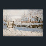 Claude Monet - The Magpie Acryl Muurkunst<br><div class="desc">The Magpie / La Pie - Claude Monet,  Oil on Canvas, 1868-1869</div>