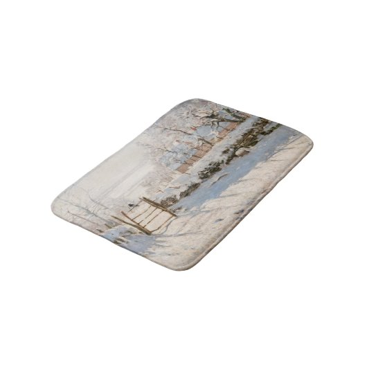 Claude Monet - The Magpie Badmat (Gekanteld)