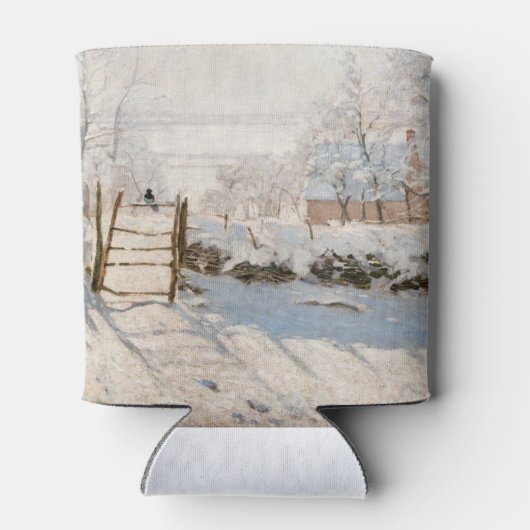 Claude Monet - The Magpie Blikjeskoeler (Achterkant)