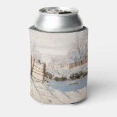 Claude Monet - The Magpie Blikjeskoeler (Blikje Achterkant)